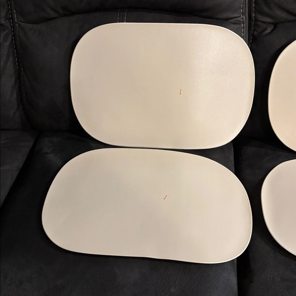 Vintage Corning Corelle SPICE OF LIFE Placemats Vinyl Foam 4pc Set NEW Taiwan
